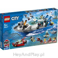Lego City Policyjna Łódź Patrolowa 60277 