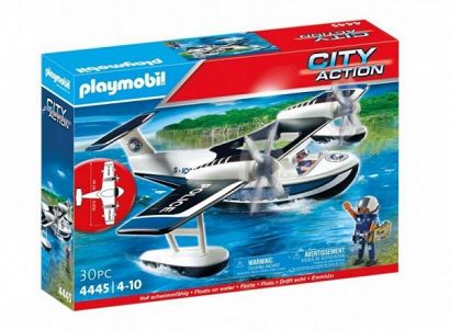 Playmobil -  Zestaw figurek City Action 4445 Wodolot policyjny