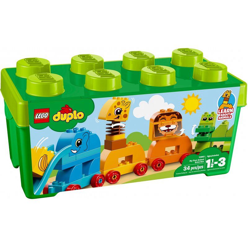 Lego Duplo Pociąg ze Zwierzątkami 10863 