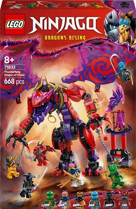 LEGO Ninjago Smok chaosu Kiełogrzmot 71832