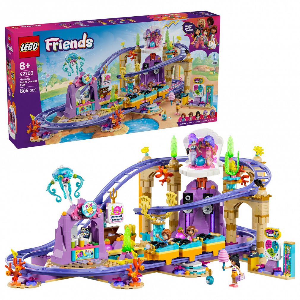 LEGO® 42703 Friends - Syrenkowa Kolejka Górska