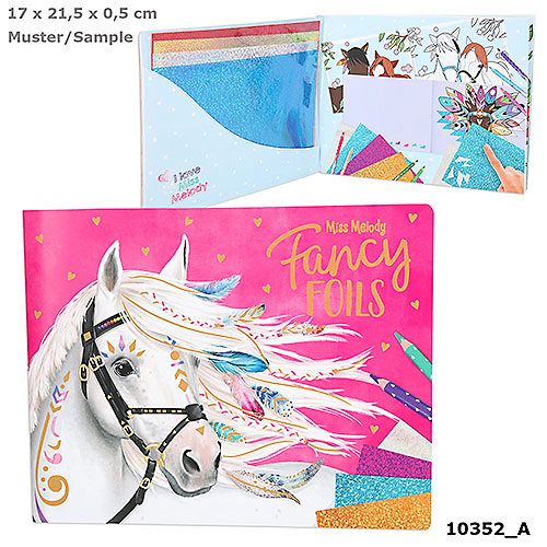 Top Model  - Zestaw Fancy Foil Miss Melody z ozdobnymi foliami