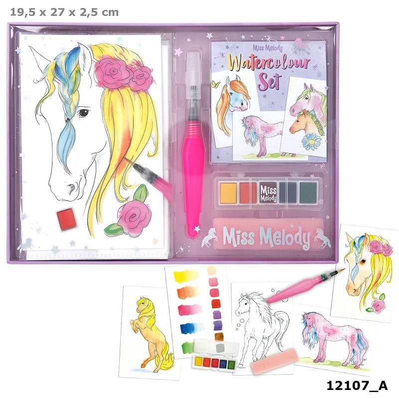 Top model Watercolour Set