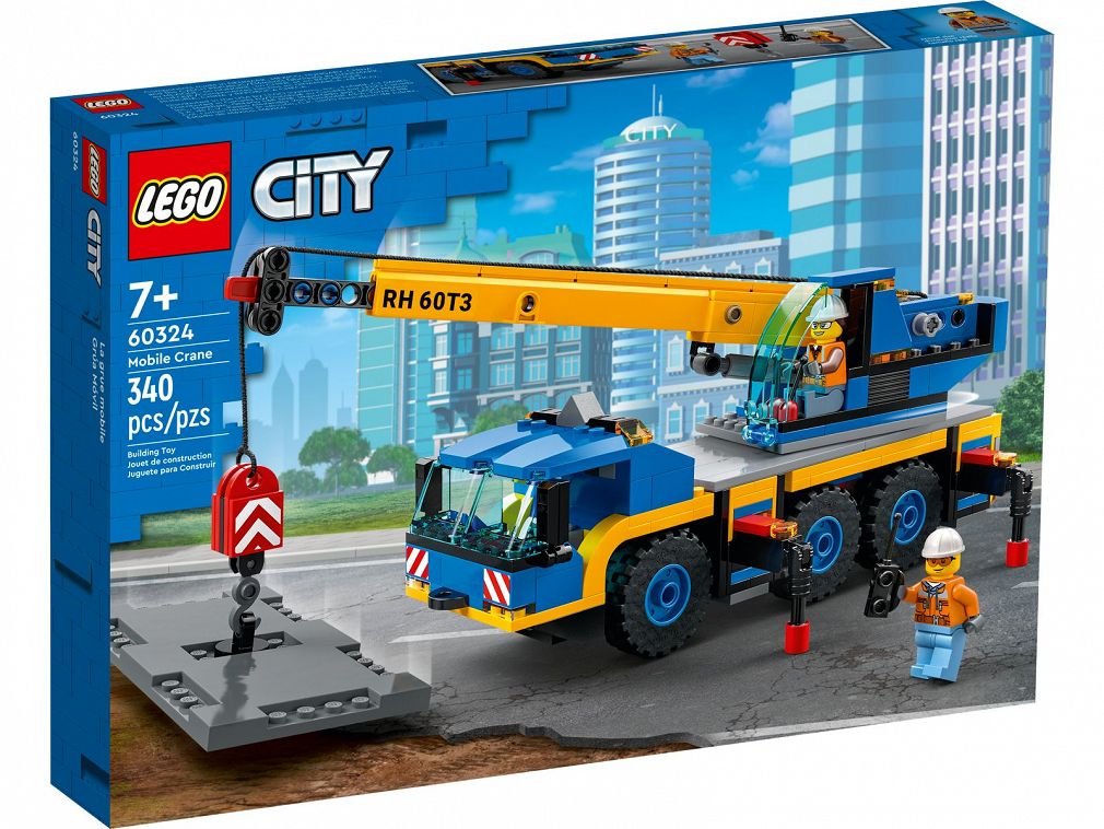 Lego City Żuraw Samochodowy 60324
