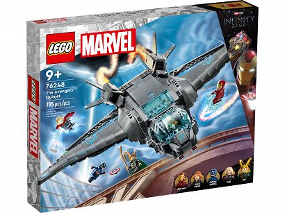 Lego Marvel Quinjet Avengersów 76248