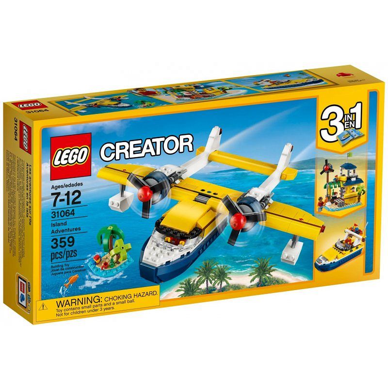 LEGO CREATOR Przygody na wyspie 31064