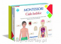 Clementoni Montessori Ciało Ludzkie 50095