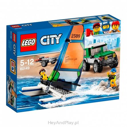 Lego City Terenówka 4x4 z Katamaranem 60149