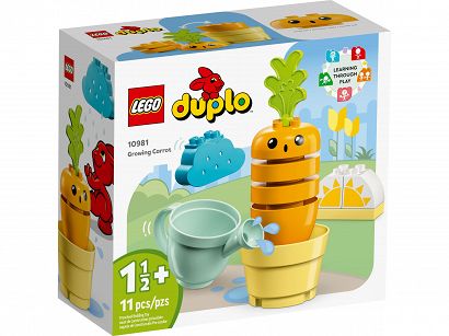 Lego Duplo Rosnąca Marchewka 10981