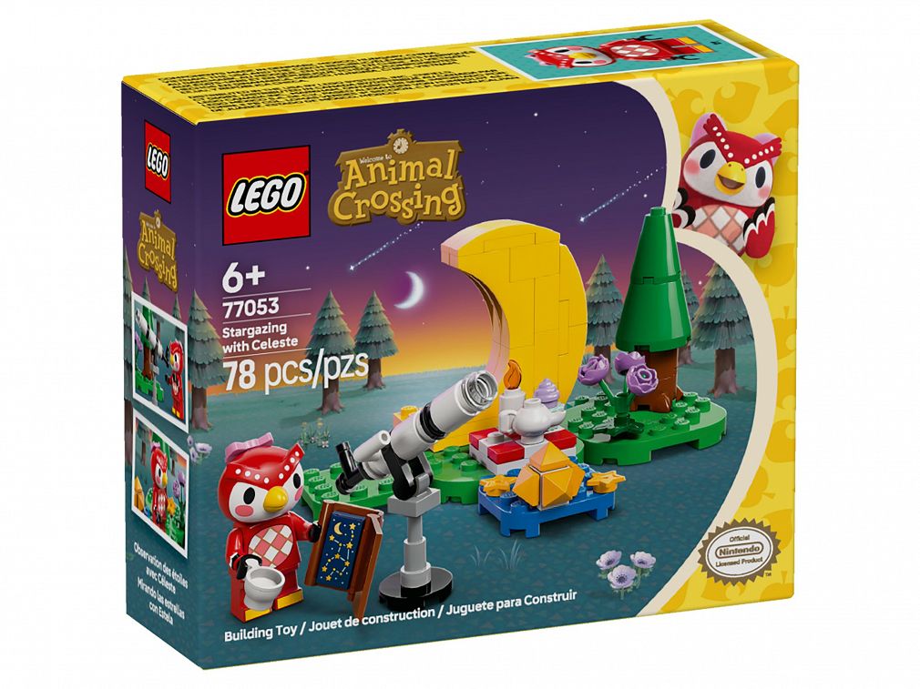 LEGO 77053 Animal Crossing - Obserwacja gwiazd z Celeste