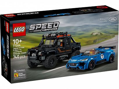 LEGO® 77264 Speed Champions - Jaguar Project 7 i Land Rover Defender