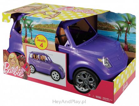 Barbie Fioletowy SUV DVX58