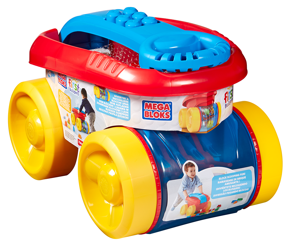FISHER-PRICE Mega Block Pojazd Zbieracz Klocków CNG23