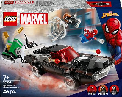 LEGO 76309 Super Heroes Spider-Man Kontra Muscle Car Venoma 