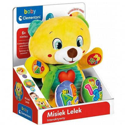 Clementoni Baby Interaktywny Misiek Lelek