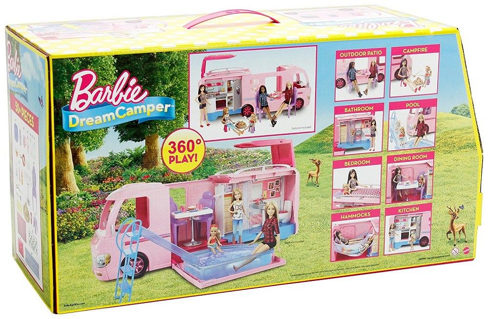 Barbie Zestaw Wymarzony Kamper FBR34