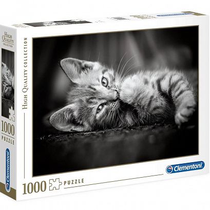 Clementoni Puzzle High Quality Kotek 1000 el.