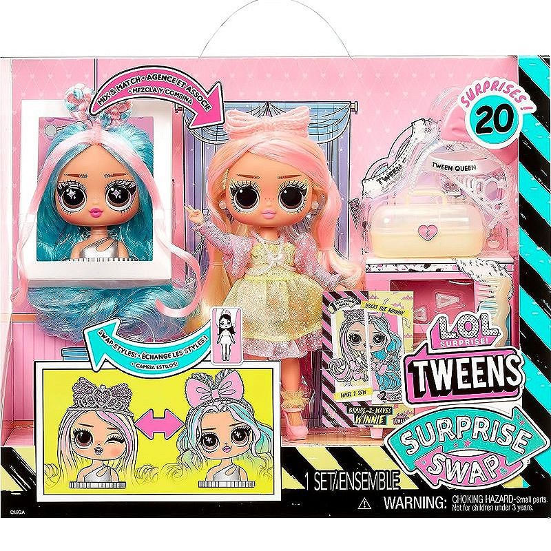 LOL SURPRISE - Lalka Tweens Surprise Swap Braids 2 Waves Winnie