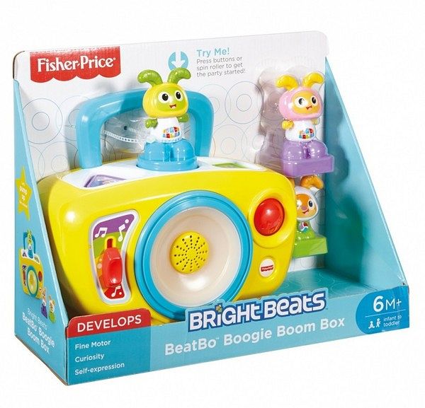 Fisher-Price Interaktywny Magnetofonik Bebo FJB66