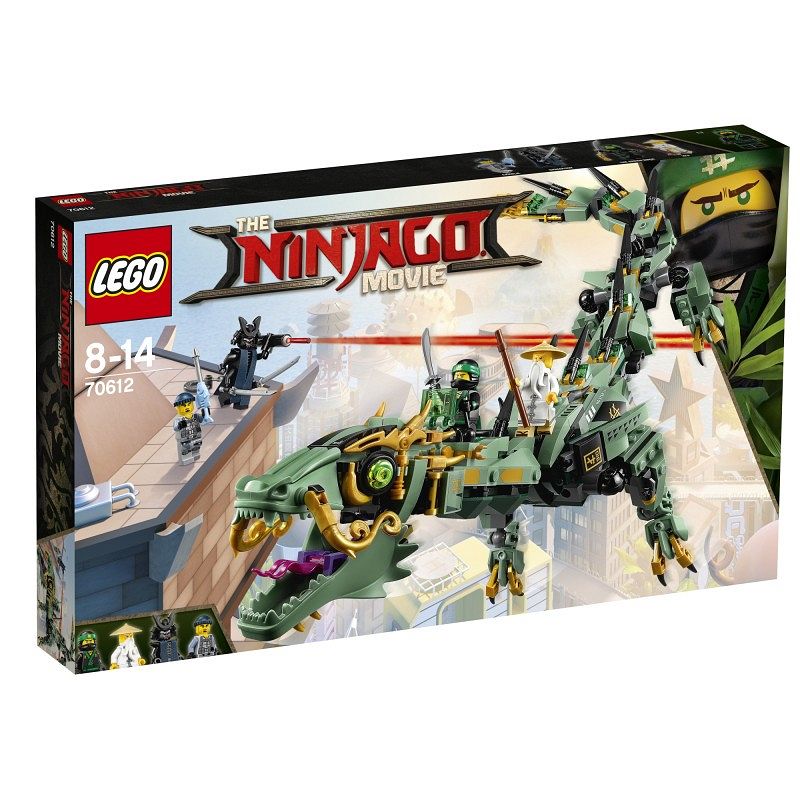 LEGO THE NINJAGO MOVIE Mechaniczny smok zielonego ninja 70612