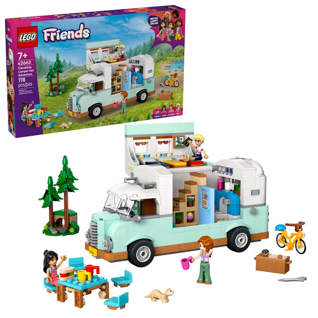 LEGO 42663 Friends - Przygoda w kamperze przyjaciół