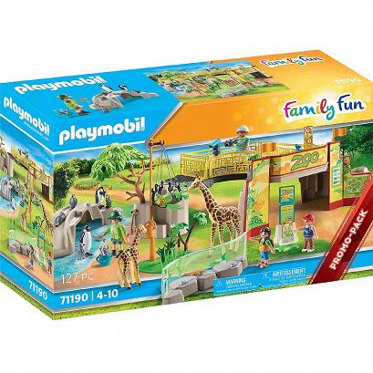 Playmobil Przygoda W Zoo 71190