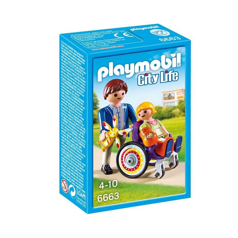 Playmobil Dziecko na Wózku Inwalidzkim 6663