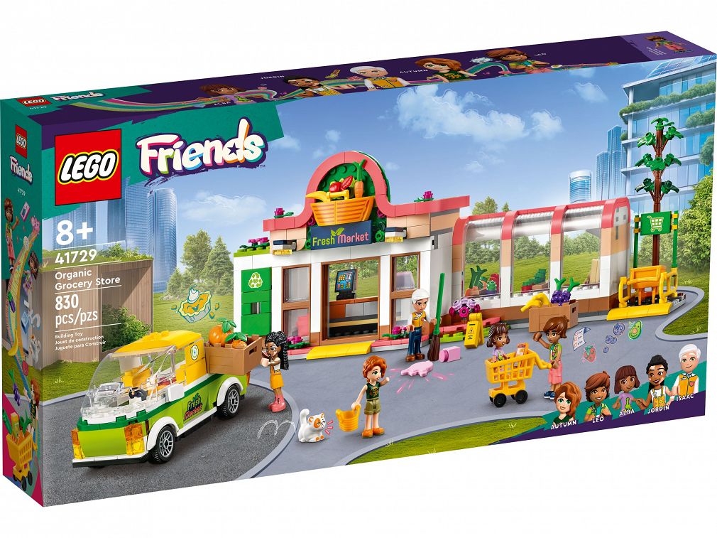 Lego Friends Sklep Spożywczy Z Żywnością Ekologiczną 41729