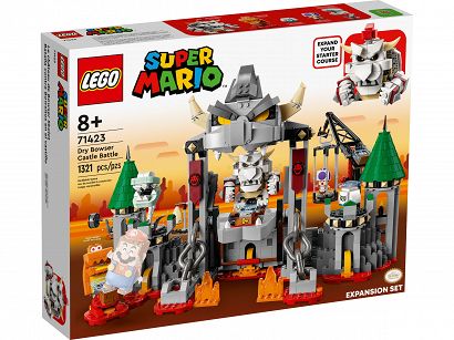 Lego Super Mario Walka W Zamku Dry Bowsera 71423