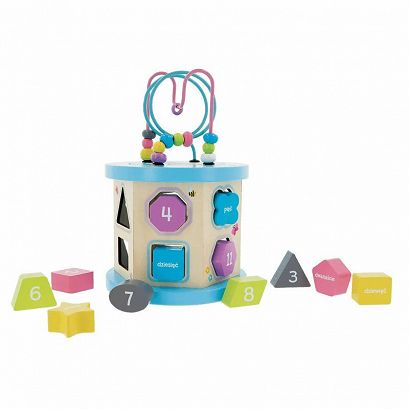 Zabawka drewniana - Sorter 4w1 TREFL 