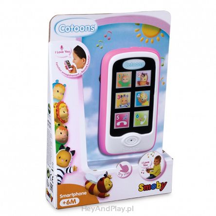 Smoby Cotoons Smartphone Edukacyjny 110208