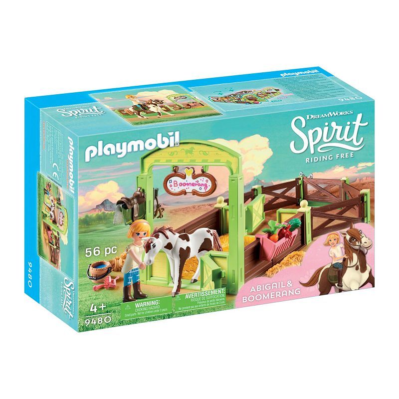 Playmobil Boks Stajenny Abigail i Bumerang 9480