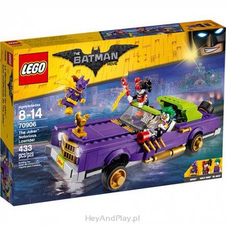 Lego Batman Lowrider Jokera 70906