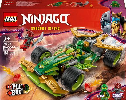 LEGO NINJAGO 71828 Samochód wyścigowy Lloyda z napędem typu pull-back 