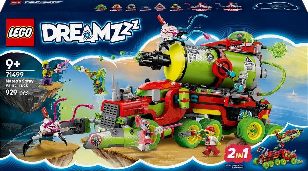 LEGO DREAMZzz Sprayowa ciężarówka Mateo 71499
