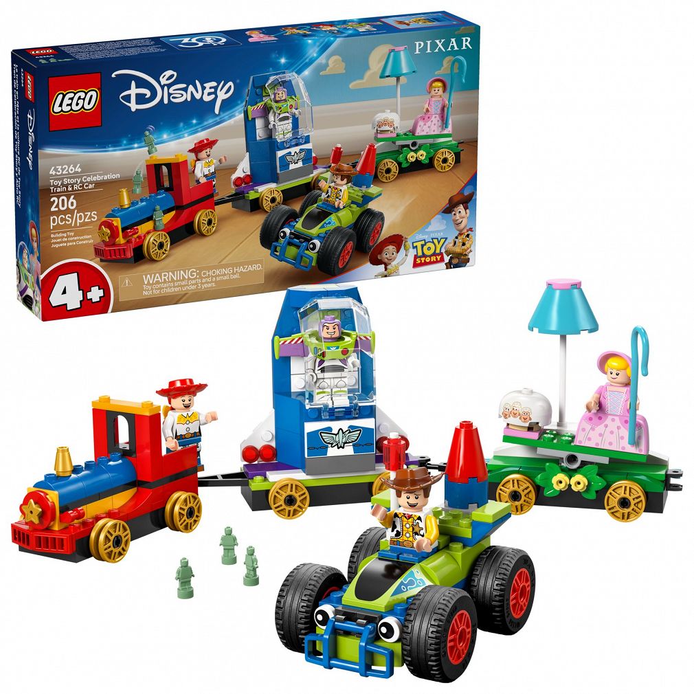 LEGO® 43264 Disney - Toy Story - Okolicznościowy pociąg i Pan Sterowany