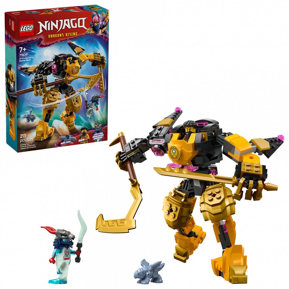 LEGO® 71839 Ninjago - Mech bojowy Spinjitzu Arina
