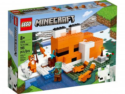 Lego Minecraft Siedlisko Lisów 21178