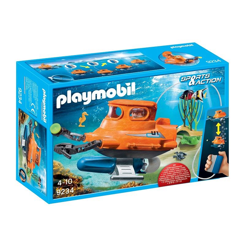 Playmobil Łódź Podwodna z SIlnikiem Podwodnym 9234
