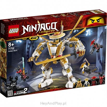 Lego Ninjago Złota Zbroja 71702