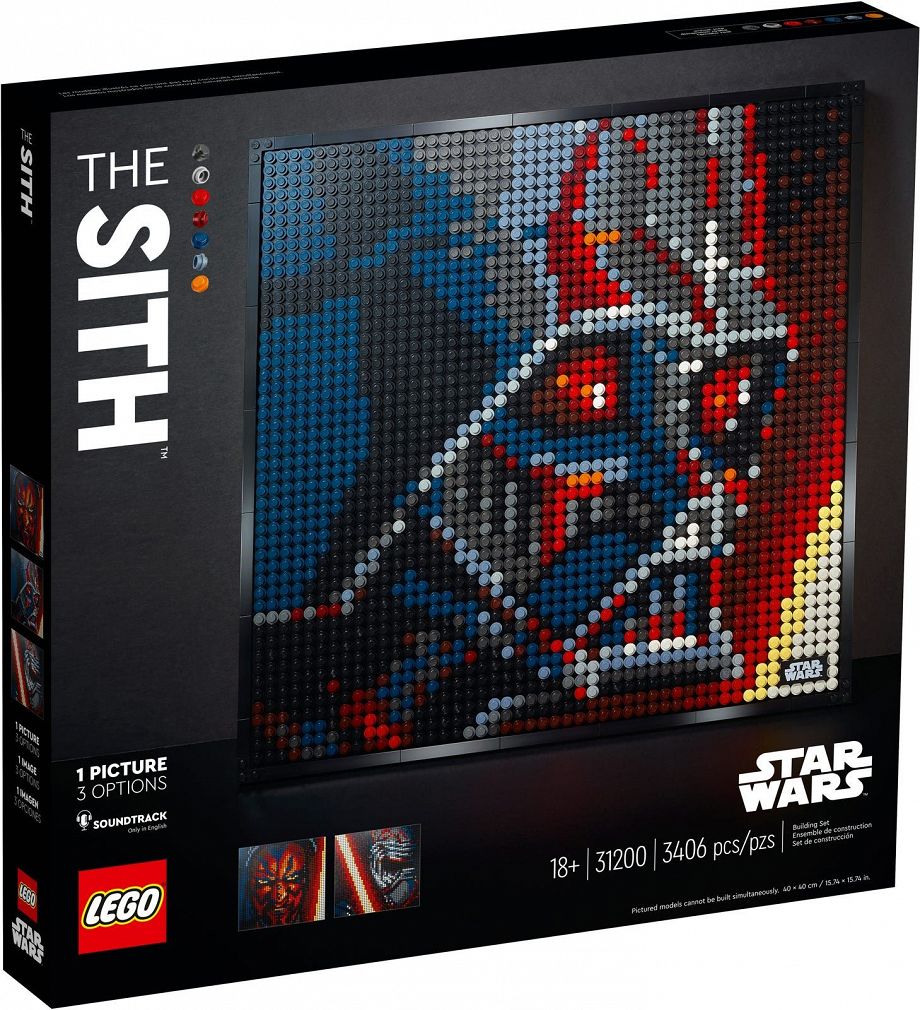 Lego Picture Gwiezdne Wojny Sith 31200