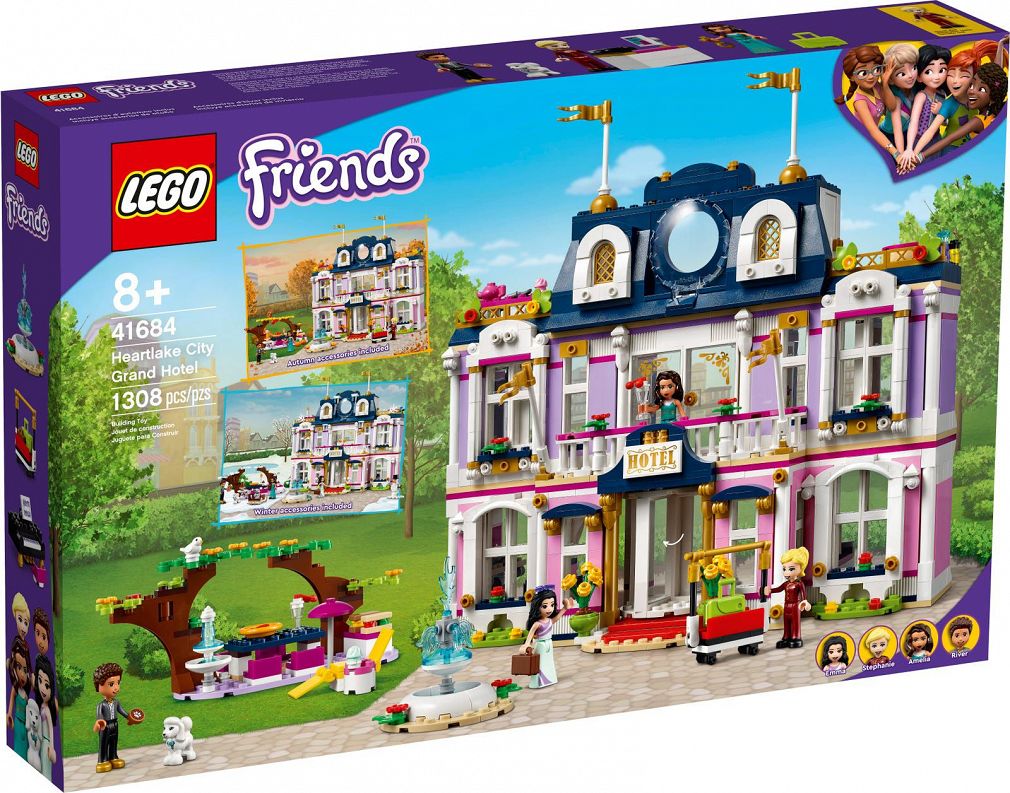 Lego Friends Wielki Hotel w Mieście Heartlake 41684