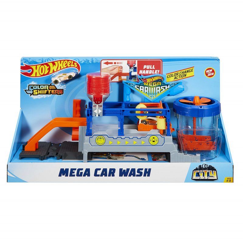 Hot Wheels Super Myjnia Samochodowa FTB66