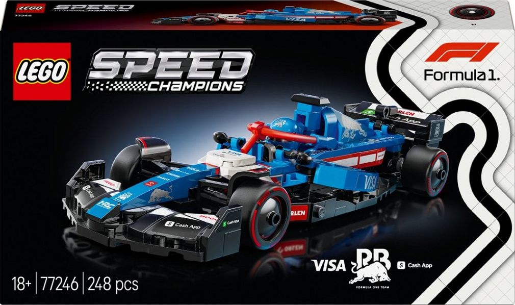 LEGO 77246 Speed Champions Bolid F1® Visa Cash App RB VCARB 01