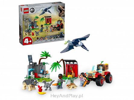 Lego Jurassic World Centrum Ratunkowe Dla Małych Dinozaurów 76963