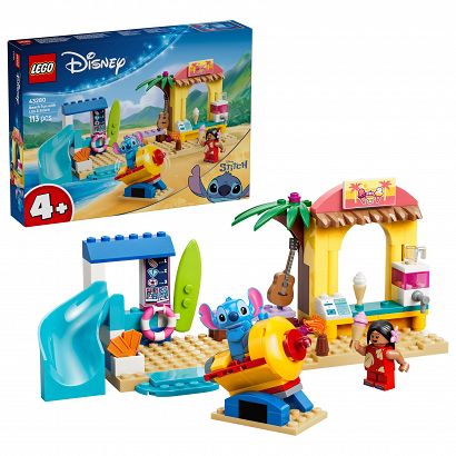 LEGO® 43280 Disney - Zabawa Na Plaży z Lilo i Stitchem