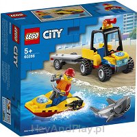 Lego CIty Plażowy Quad Ratunkowy 60286 