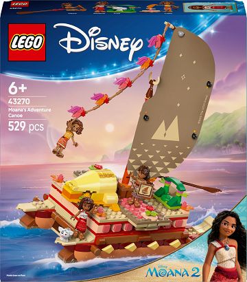 LEGO Disney Princess 43270 Kajakowa przygoda Vaiany