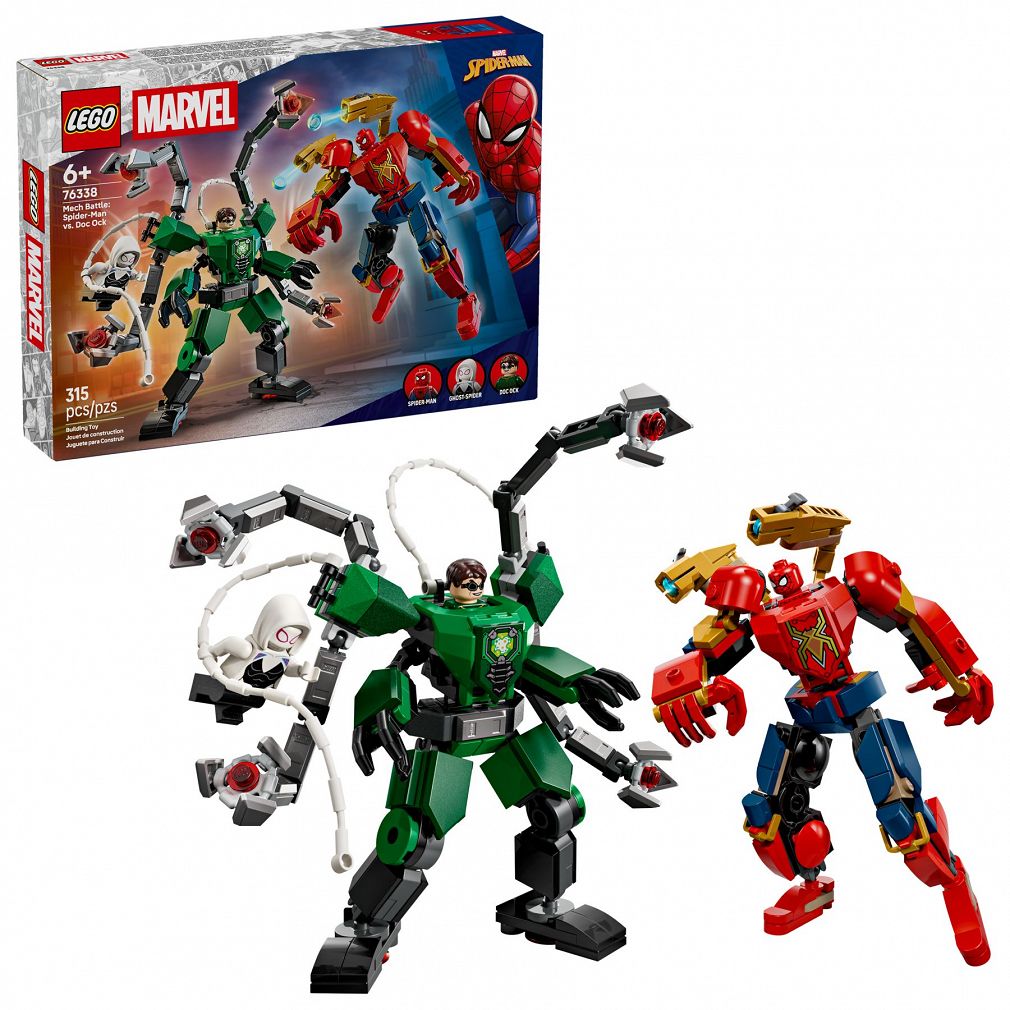 LEGO® 76338 Marvel Super Heroes - Bitwa mechów: Spider-Man kontra Doc Ock