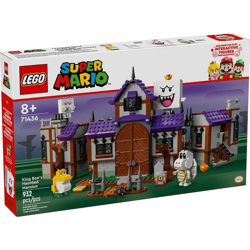 LEGO 71436 Super Mario Nawiedzona rezydencja Kinga Boo